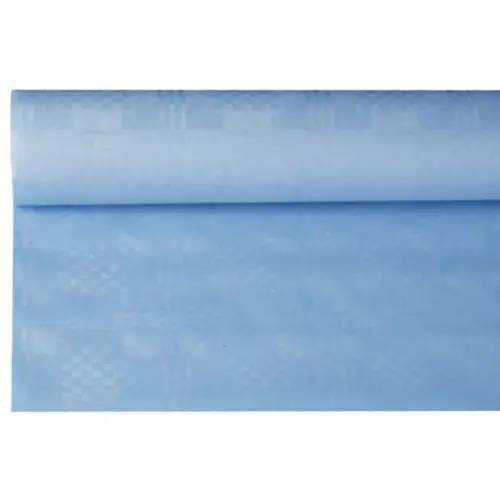 Nappe damassée - (l) 1,2 x (L) 8 m - Vert pastel - Papstar photo du produit