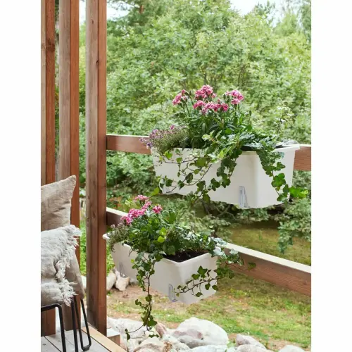 Jardinière BALCONY, largeur : 550 mm, noir - Orthex photo du produit