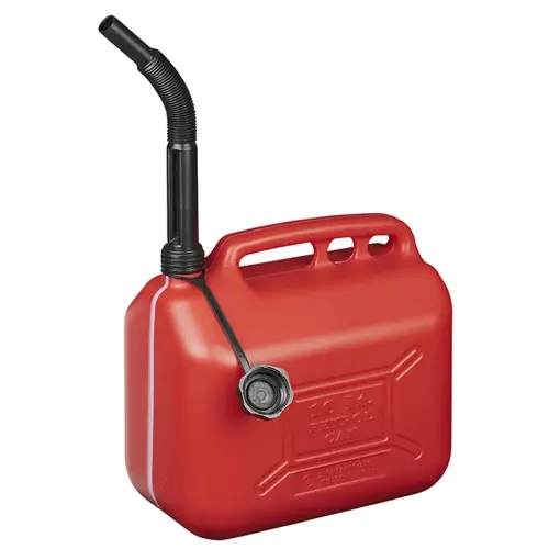Jerrican, plastique, 5 litres, rouge - Iwh photo du produit