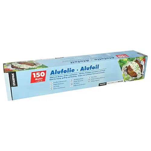 Film d'aluminium, largeur: 300 mm, longueur: 150 m - Starpak photo du produit