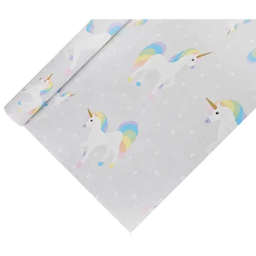 Nappe &agrave; motif Licorne - laqu&eacute; - en papier - Papstar photo du produit