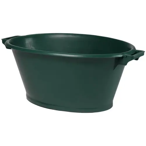 Bassine ovale, 50 litres, plastique, vert - Eda Fontaine photo du produit
