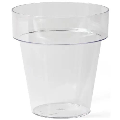 Pot de fleurs 'Porto 16', transparent - Tera photo du produit
