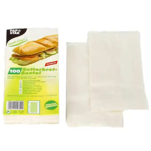 Sachet pour croissant, (L)100 x (P)30 x (H)210 mm - Papstar photo du produit