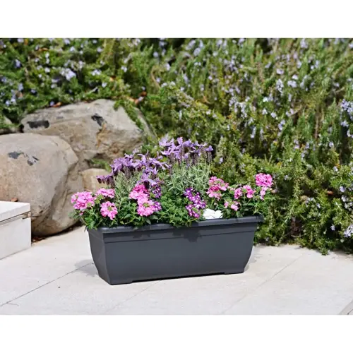 Jardini&egrave;re XXL 'Tora', largeur: 600 mm, terracotta - Tera photo du produit