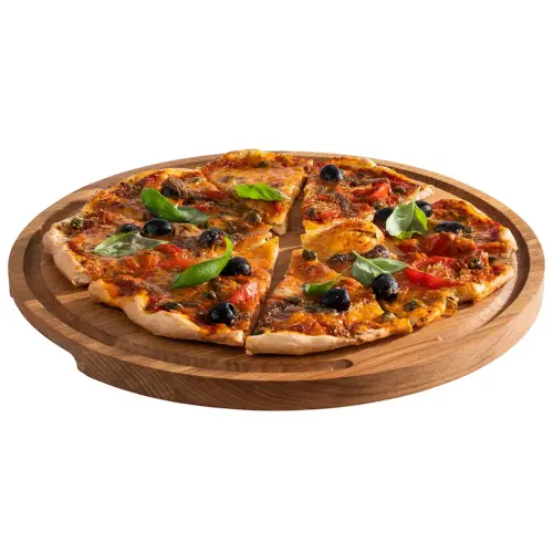 Planche de service &agrave; PIZZA, diam&egrave;tre: 240 mm, ch&ecirc;ne - Aps photo du produit