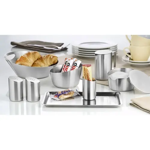 Plateau de service VISTA, rectangulaire, argent - Esmeyer photo du produit
