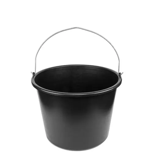 Seau, 16 litres, PVC, noir - Bradas photo du produit