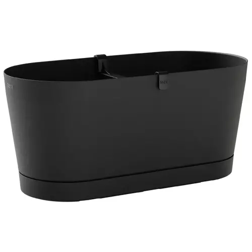 Jardinière 'Vega', largeur: 400 mm, fog grey - Tera photo du produit
