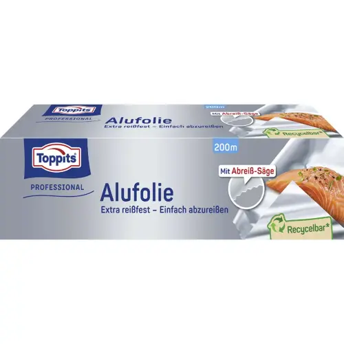 Film aluminium Professional, largeur: 295 mm - Toppits photo du produit