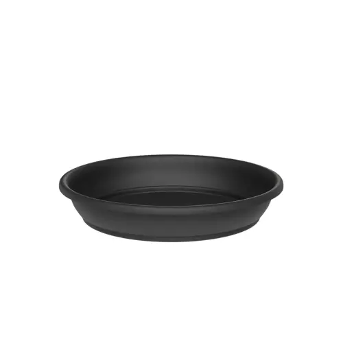 Pot de fleurs Basic round - diam&egrave;tre 400 mm - Anthracite - Tera photo du produit