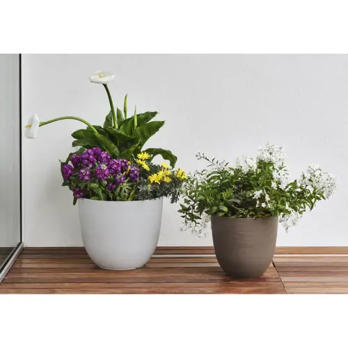 Pot de fleurs Over - Sable - Tera photo du produit