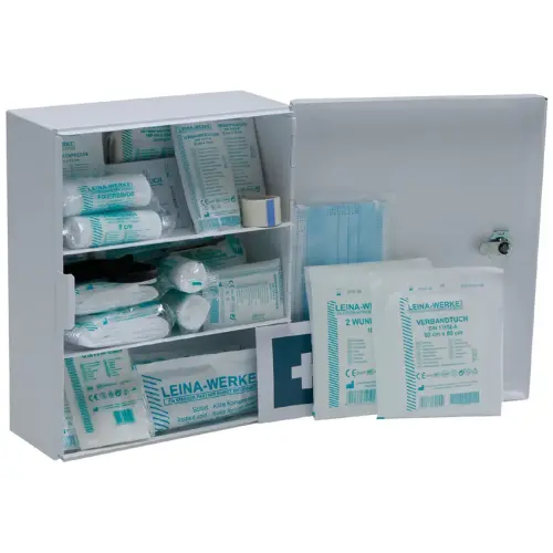 Armoire à premiers secours LEINA A, vide, blanche - Leina-Werke photo du produit