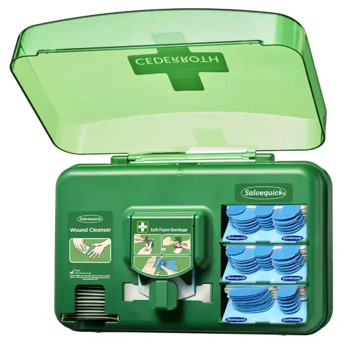 Kit de premiers secours Wound Care Dispenser Blue - Cederroth photo du produit