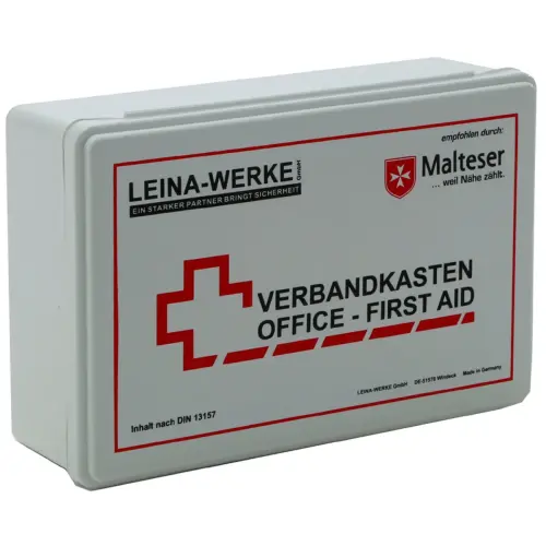 Trousse de premiers secours LEINA pour bureau, contenu DIN 13157 - Leina-Werke photo du produit