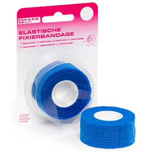 Bande de fixation &eacute;lastique, 25 mm x 2,5 m, orange - Haro photo du produit