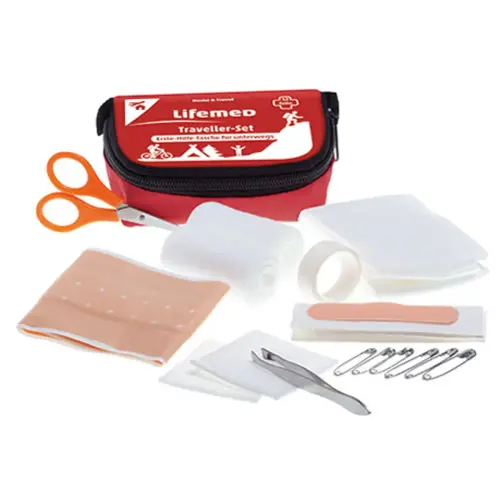 Kit de premiers secours 'Travel', 32 pi&egrave;ces - Lifemed photo du produit