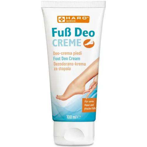 Crème déodorant pour les pieds, tube de 100 ml - Haro photo du produit