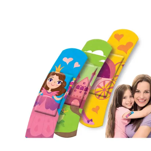 Pansement pour enfants 'Conte de f&eacute;es', 40 bo&icirc;te - Lifemed photo du produit