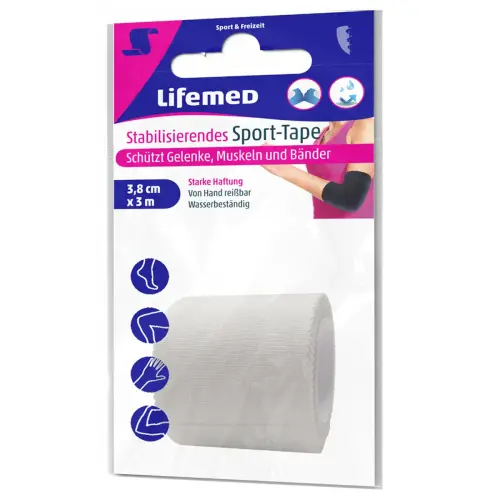 Bande cohésive auto-adhésive, 38 mm x 3,0 m - Lifemed photo du produit