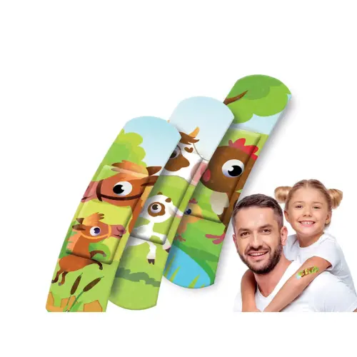 Pansement pour enfants 'Animaux' paquet de 10 - Lifemed photo du produit