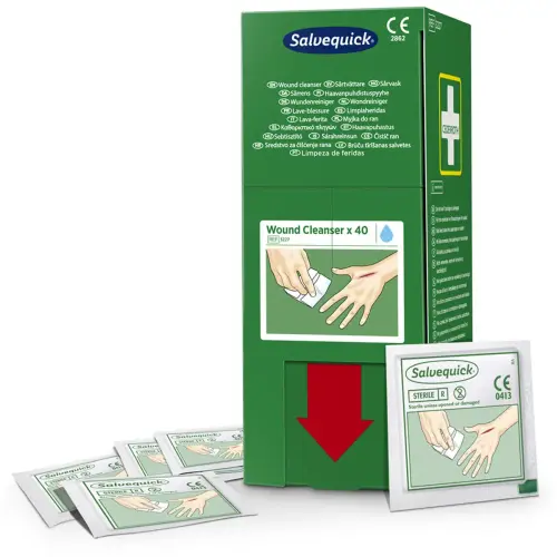 Lingettes nettoyantes, pack de 40 - Cederroth photo du produit
