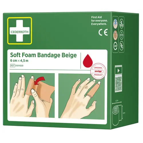 Pansement 'Soft Foam Bandage', noir - Cederroth photo du produit