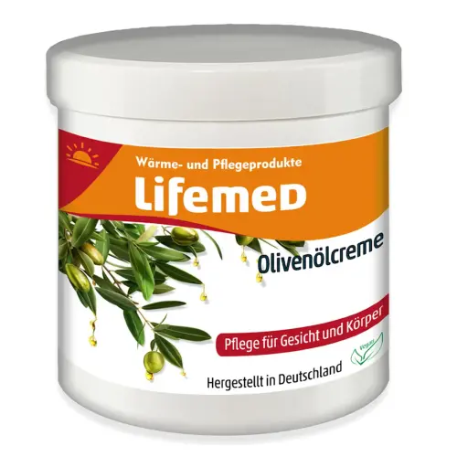 Crème à l'huile d'olive, pot de 250 ml - Lifemed photo du produit