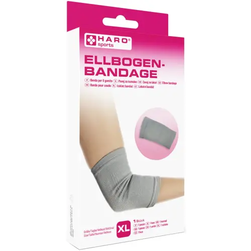 Bandage sportif 'Coude', taille: M, gris - Haro photo du produit