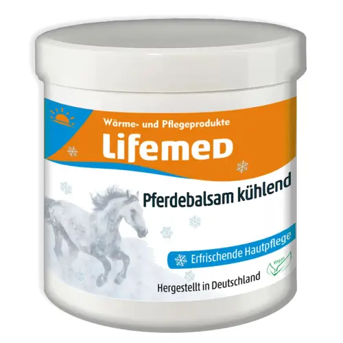 Baume du cheval, rafraîchissant, pot de 250 ml - Lifemed photo du produit
