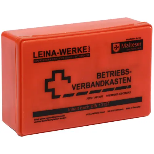Trousse de premiers secours Leina conforme norme DIN 13157 verte - Leina-Werke photo du produit