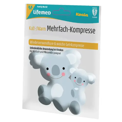 Compresse chaud/froid pour enfants, 145 x 125 mm - Lifemed photo du produit
