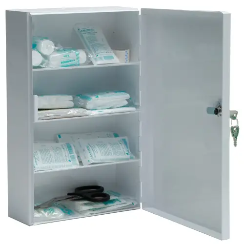 Armoire à premiers secours Leina C conforme norme DIN 13157 blanche - Leina-Werke photo du produit