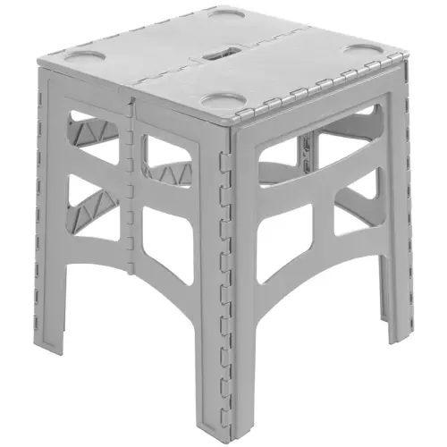 Table de camping pliante 'timo', M, nordic-grey - Keeeper photo du produit