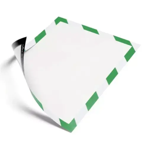 Cadre magnétique SECURITY, format A4, vert/ blanc - Durable photo du produit