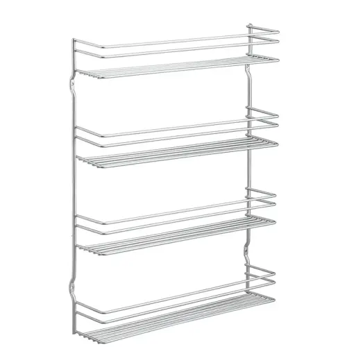 Étagère à épices Pepito 3, 3 niveaux, argent - Metaltex photo du produit