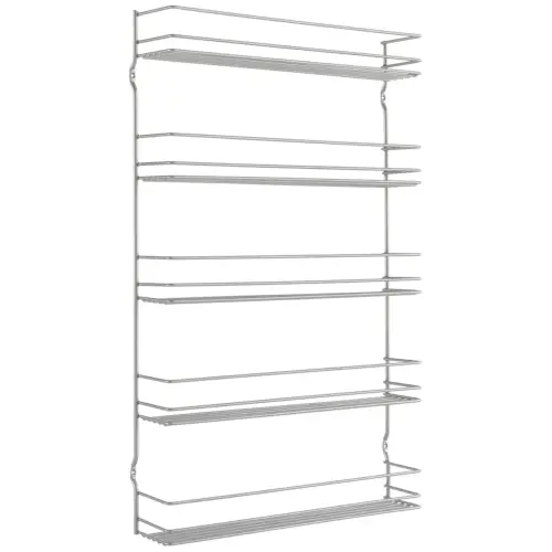 Étagère à épices Pepito 3, 3 niveaux, argent - Metaltex photo du produit