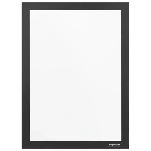 Cadre d'affichage magnetofix, A3, noir - Magnetoplan photo du produit