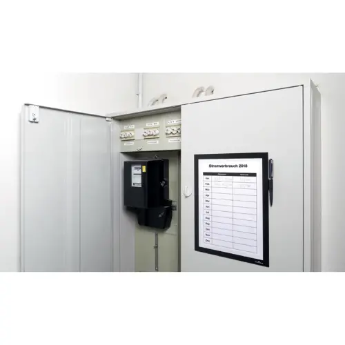 Cadre d'affichage DURAFRAME MAGNETIC NOTE, A4, noir - Durable photo du produit
