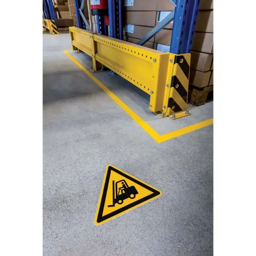 Panneau de signalisation 'attention chariots - Durable photo du produit