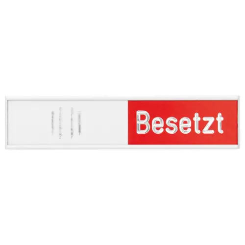 Panneau indicateur 102 x 27,4 mm aluminium - Franken photo du produit