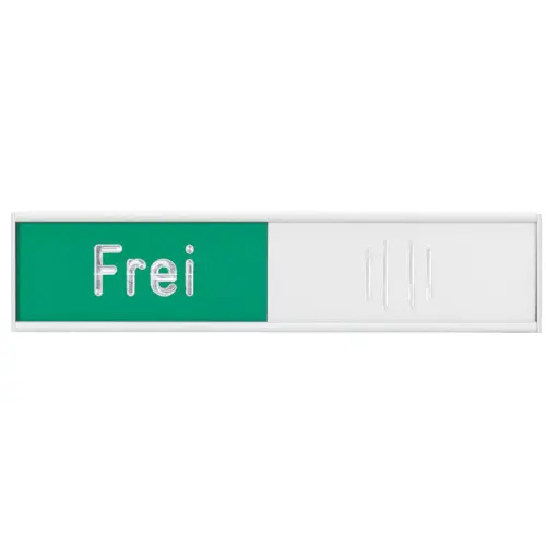 Panneau indicateur 102 x 27,4 mm aluminium - Franken photo du produit