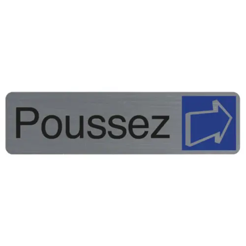 Plaque de signalisation 'Tirez' - Exacompta photo du produit