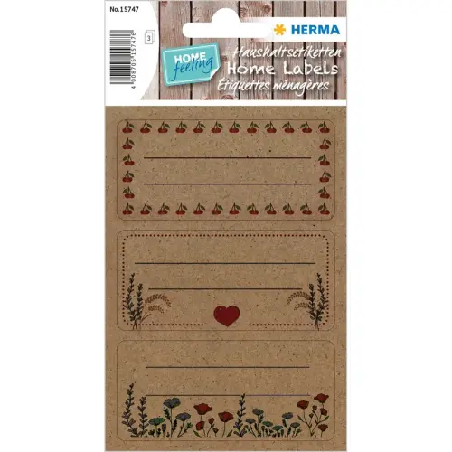 Étiquette pour la maison HOME silphie, 25 x 40 mm - Herma photo du produit