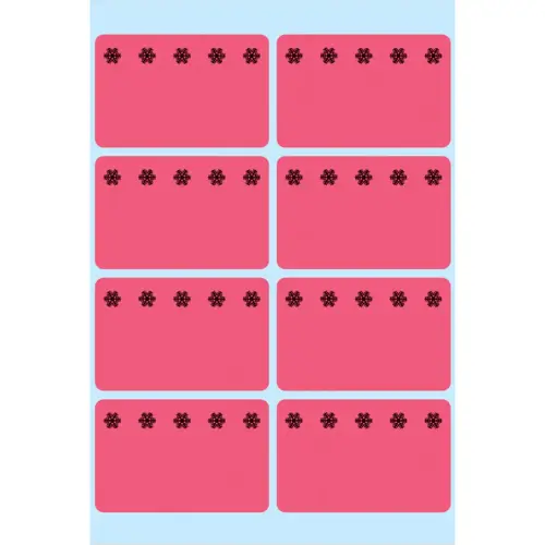 Étiquettes pour surgelés, 26 x 40 mm, vert fluo - Herma photo du produit