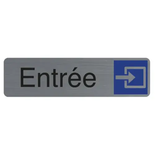 Plaque de signalisation « Entrée interdite » - Exacompta photo du produit