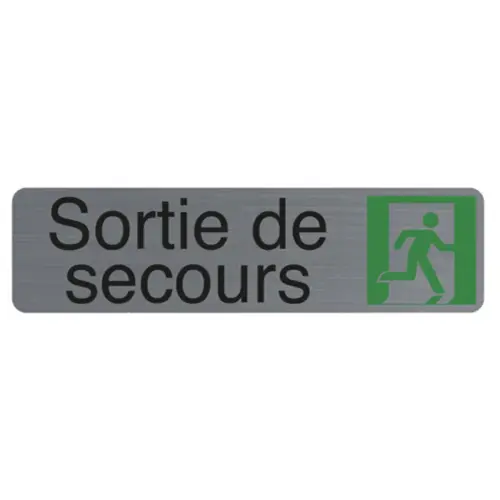 Plaque de signalisation « Entrée interdite » - Exacompta photo du produit