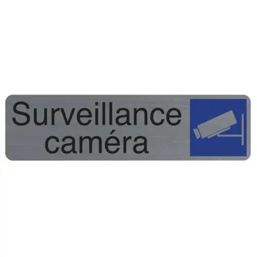 Plaque de signalisation « Surveillance électronique » - Exacompta photo du produit