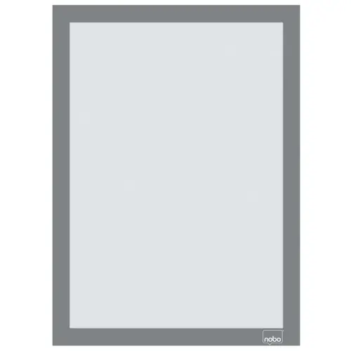Cadre magnétique, A4, argent - Nobo photo du produit