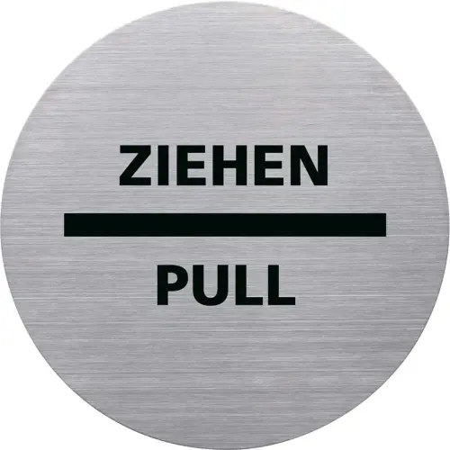 Pictogramme de porte "Poussez" - Helit photo du produit